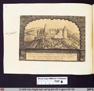 Delineatio arcis electoralis palatinae, civitatis item Haidelbergensis, aliorumque circumjacentium locorum amoenorum