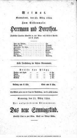 Herrmann und Dorothea