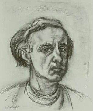 Ernst Bursche, Selbstbildnis