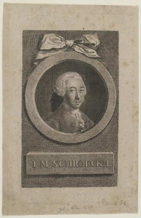 Bildnis des Johann Matthias Schröckh