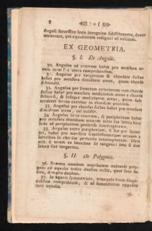 Ex Geometria.