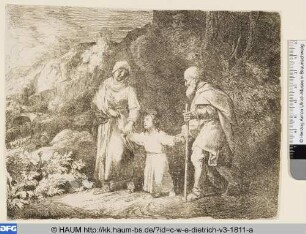 Rückkehr der Heiligen Familie aus Ägypten