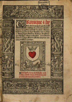 Chronique et histoire du Roy Louis XI. en France
