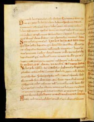 Canones. Halitgarius, Poenitentiale - Staatsbibliothek Bamberg Msc.Can.2