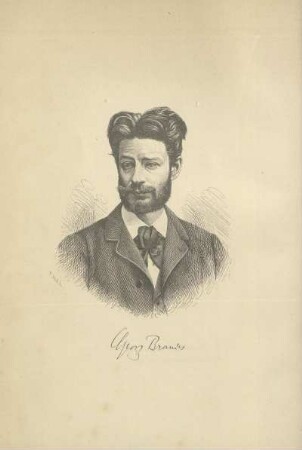 Autogramm: Georg Brandes
