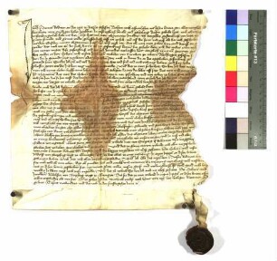 Urfehde des Hans Rodman aus Rattstat gegen Walther von Hürnheim zu Niederalfingen (= Nidern Ahelfingen).