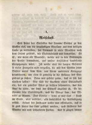 Morgenland und Abendland : Bilder von der Donau, Türkei, Griechenland, Aegypten, Palästina, Syrien, dem Mittelmeer, Spanien, Portugal und Südfrankreich, 1. Türkei und Griechenland