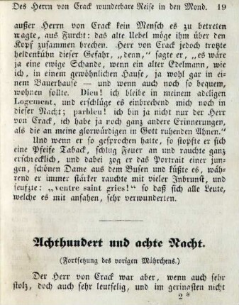 Achthundert und achte Nacht
