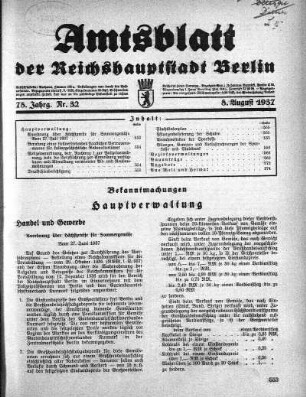 1937,32: Nr. 32, 8. August 1937