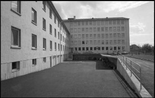 Freiburg: Neubau Arbeitsamt, Hofansicht