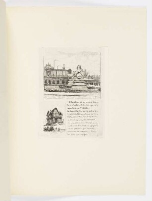 Restaurant Catelain - le cheval - châlets des forêts, Blatt 12 der Folge "L’Exposition Universelle 1878"
