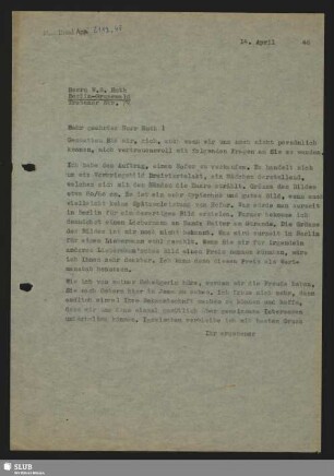 Nr. 48. Huth, Willy Robert