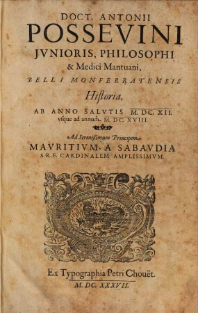 Belli Montferratensis historia