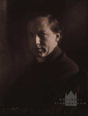 Breslau. Porträt des Violinisten Karl Klinger