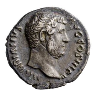 Münze, Denar, 134 - 138 n. Chr.