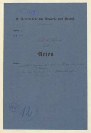 Patent des Andreas Storz, Mechaniker in Tuttlingen, auf eine neue Kombination einer Schaftwalkmaschine