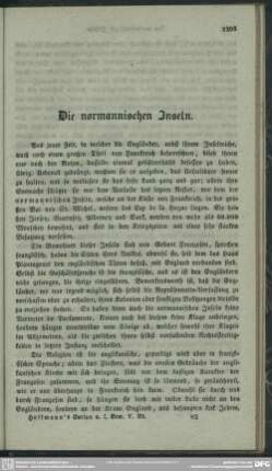 Die normannischen Inseln