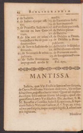 Mantissa