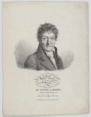 Bildnis des Lazare-Nicolas-Marguerite Carnot