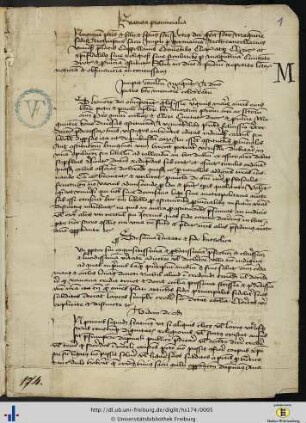[1r - 16v] Statuta provincialia concilii Maguntini.