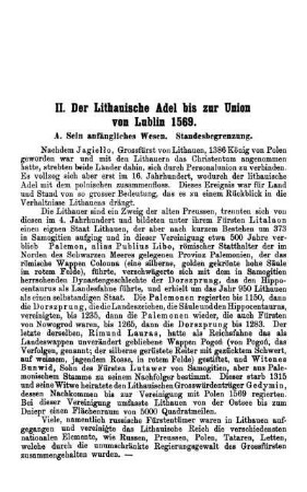A. Sein anfängliches Wesen.Standesbegrenzung