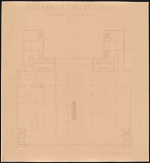 Warenhaus Tietz, Breslau: Grundriss 2.OG 1:100