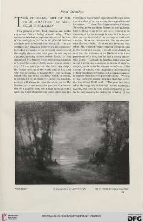 61: The pictorial art of Mr. Fred Stratton