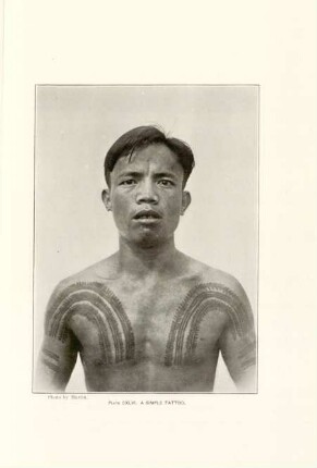 Plate CXLVI. A simple tattoo