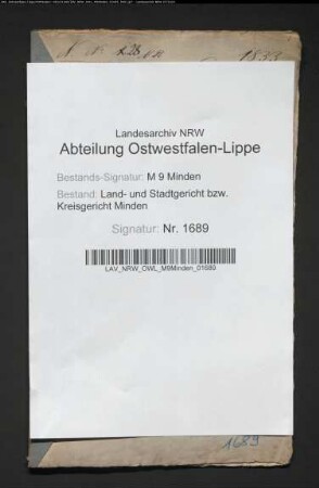 Sonstige: Nolte, Friedrich Wilhelm: