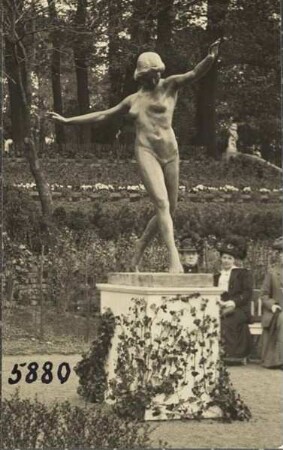 Altona, Donners Park, Bronze-Plastik