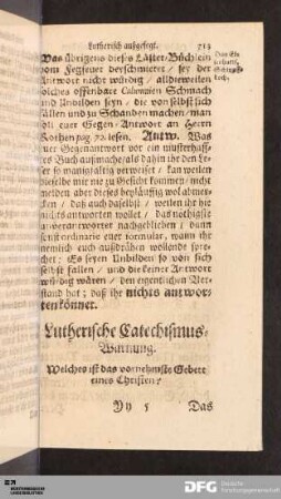 Ob die Papisten ihr Gebett/ nach dem Stylo deß. H. Vatter Unsers einrichten?