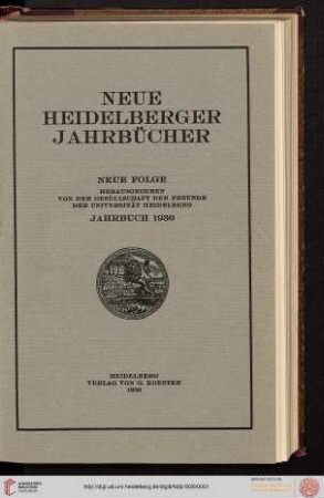 N.F.: Neue Heidelberger Jahrbücher