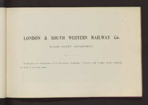 London & South Western Railway Co.