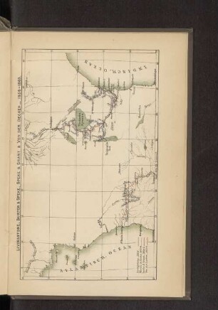 Livingstone, Burton & Speke, Speke & Grant & von der Decken - 1856-1863