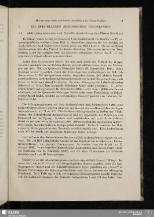 3 Die Spezielleren Geologischen Verhältnisse