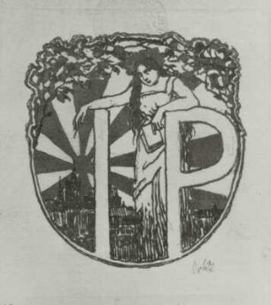 Exlibris "JP"