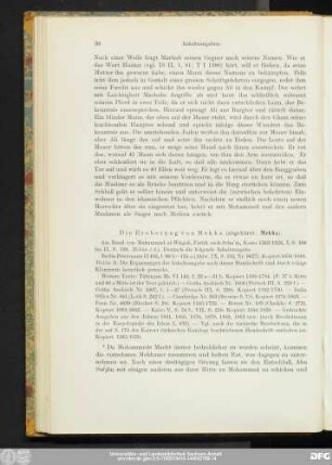Die Eroberung von Mekka (abgekürzt: Mekka).