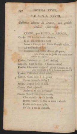 Scena XXVIII = Acht und zwanzigste Scene
