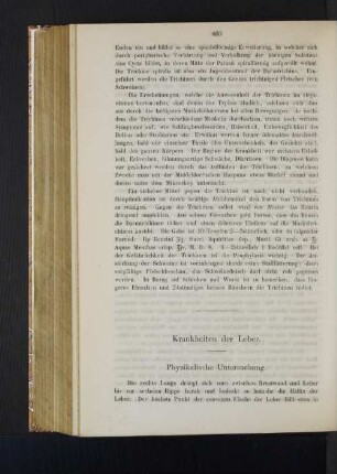 Krankheiten der Leber.