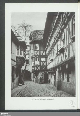 Neustadt, Hof in der Rathausgasse