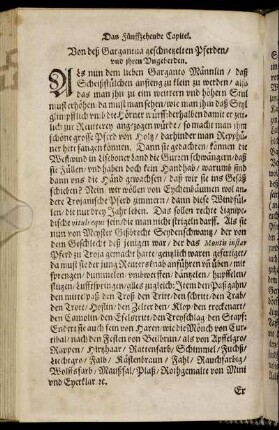 Das Fünffzehende Capitel.