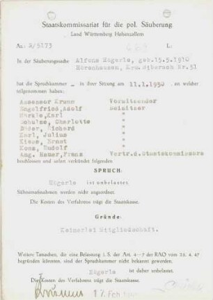 Högerle, Alfons
