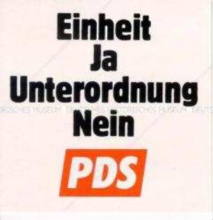 Aufkleber der PDS mit dem Motiv der Friedenstaube von Picasso von einer  Demonstrationen gegen den Irak-Krieg in Berlin - Deutsche Digitale  Bibliothek