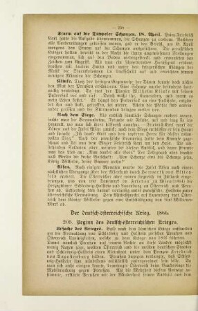 Der deutsch-österreichische Krieg. 1866