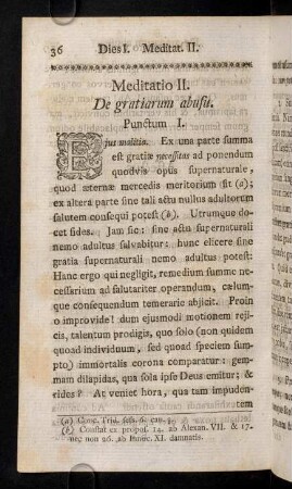 36-47, Meditatio II.