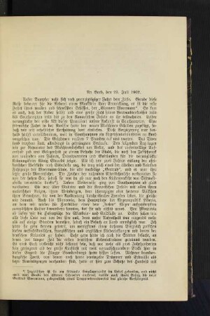 An Bord, den 29. Juli 1902.