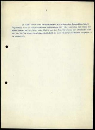 Bericht Funde