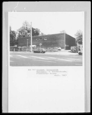 Justus-Liebig-Universität, Veteränarmedizin, Tierstall
