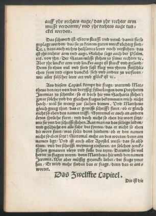 Das Zwelffte Capitel.