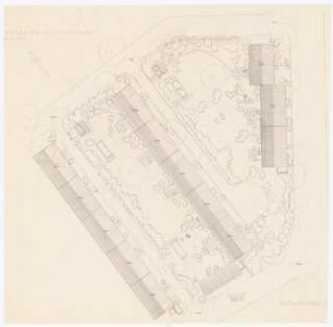 Siedlung Friesdorf, Bonn Grünplanung: 1:200